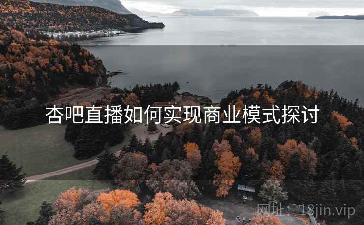 杏吧直播如何实现商业模式探讨