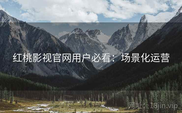 红桃影视官网用户必看：场景化运营