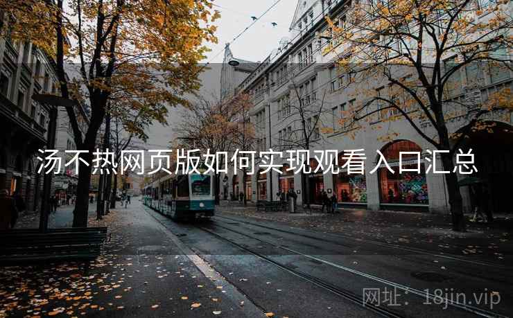 详细阅读:汤不热网页版如何实现观看入口汇总 汤不热网页版如何实现观看入口汇总